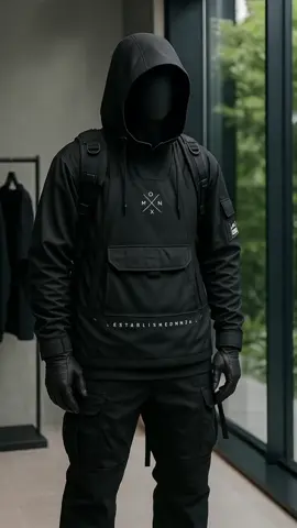 Jaket cagoule pria black premium casual doble zipper parasut waterproof anti angin jacket cowok elegan keren distro MONTHEIGHT #promo1111 #jaketmotor #jaket #rekomendasioutfit 