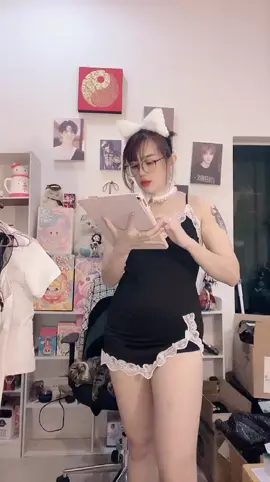 ให้สังเกตุข้างหลัง #ทาสแมว #ทูลหัวของบ่าว #ชุดนอน #ชุดนอนผู้หญิง #แมวเหมียว 