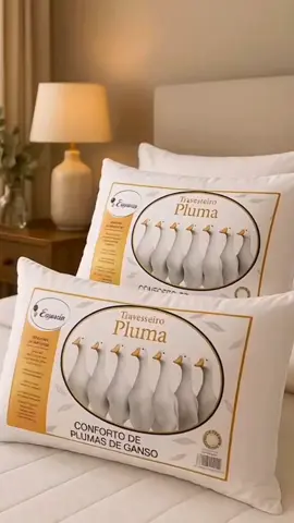 Hoje está em oferta relâmpago kit de travesseiro pluma de ganso confortável e macio Antiacaro 70x50cm. #acheinashopee #travesseiro #achadinhos #dicasdecasa 