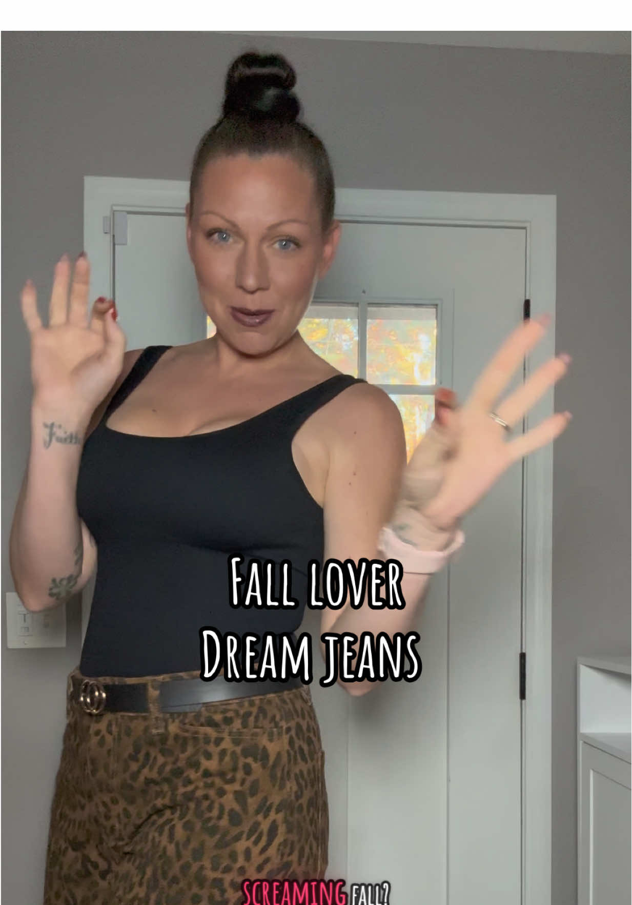 Who knew I would love wide legged, ankle jeans so much! They’re screaming Fall! #tiktokshopblackfriday #tiktokshopcreatorpicks #tiktokshopcybermonday #widelegjeans #highwaisted 