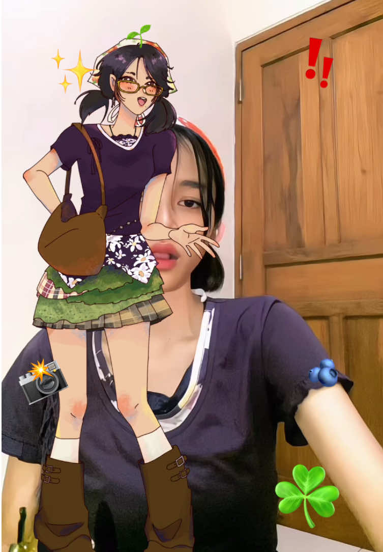 🫐😛 #fitcheck #outfitinspo #art #xybca #fyp 