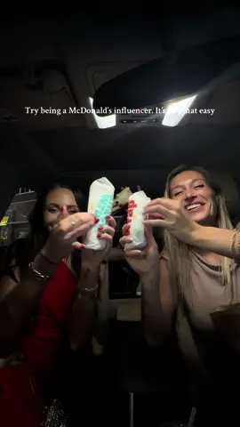 Paid sponsorship by McDonald’s #influencersinthewild #snackwrap #microinfluencer @Hannah Jackson @Riley Steinman 