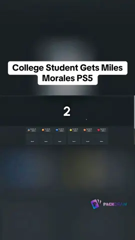College Student Gets Miles Morales PS5