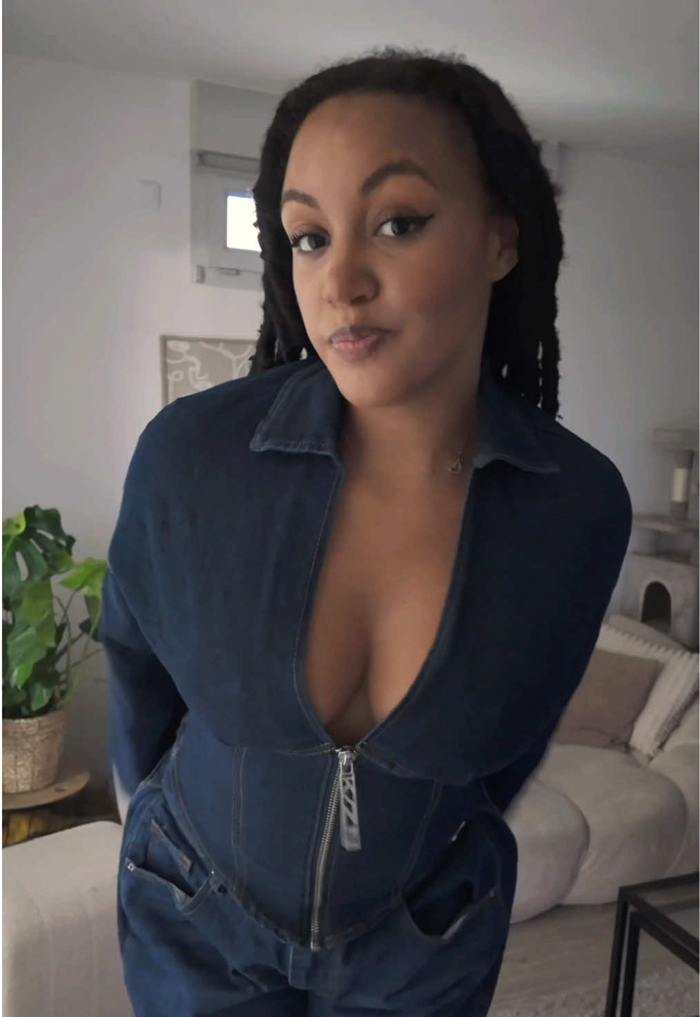 🔍 Search 36W9Q on SHEIN to shop my faves! Big Savings, Bigger Hauls, The Biggest Sale! 🛍️✨ UP TO 90% OFF — girlies it’s time to upgrade the closet 👀🔥 From cozy knits to statement jackets — tell me in the comments which look is YOUR vibe this season 👇🏽🍂✨ Shop the trendiest at MUSERA, Quick FashionHub, KIZN Use 25PScleanceo306 for extra savings 💸 #SHEINBigSale #SHEINBlackfriday #SHEINsaveinstyle #ad ⸻ Product info ↓ 	•	Siren Gaze – Fitted chic long-sleeve shirt 🆔144236308 	•	Amplova – Faux-fur trim deep V jumpsuit 🆔162586788 	•	Zielony – Sleeveless V-neck knit top 🆔155794295 	•	SHEIN – Straight-cut tailored trousers 🆔18677248 	•	KIZN – Structured cropped Y2K denim jacket 🆔144695699 	•	MUSERA – Wide-leg pleated trousers set 🆔162528689 	•	Fluffy winter slippers 🆔120686369 	•	Elenzga – Waist-cinched commuter shirt 🆔107548709 	•	DAZY – Minimal white button-down 🆔18677248 @SHEIN @SHEINUS 