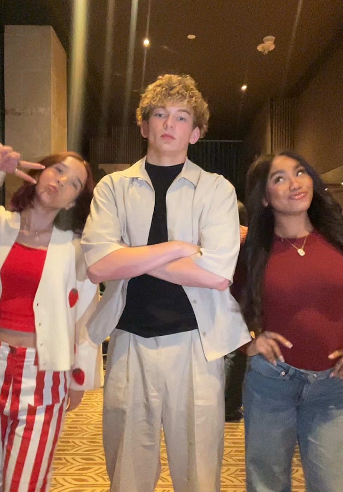 Just dance!!❤️ @kaido Lee Roberts @lisi:) #trio #funny #dance #trending 