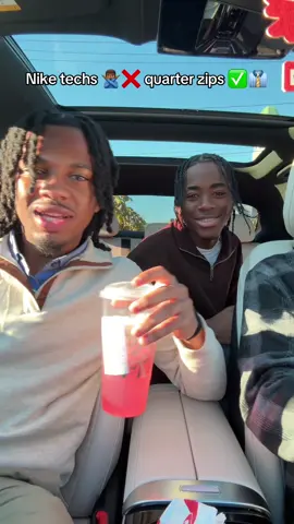 We’re Bringing back male elegance @nova  @Jayy #performative #grownman #quarterzip #niketech #mensfashion 