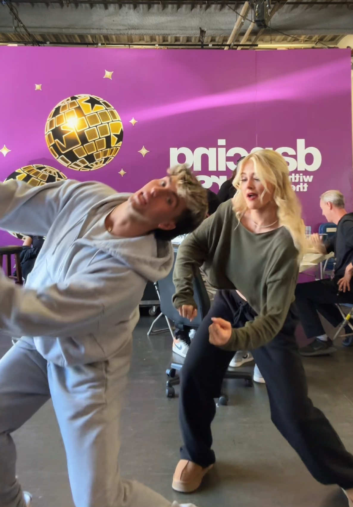 we have too much fun 🤭🤣 @Rylee Arnold #dancingwiththestars #dwts #fyp #bestie #bff 