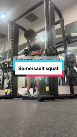 This was supposed to be a somersault squat… how’d I do? #chellylashun #squat 