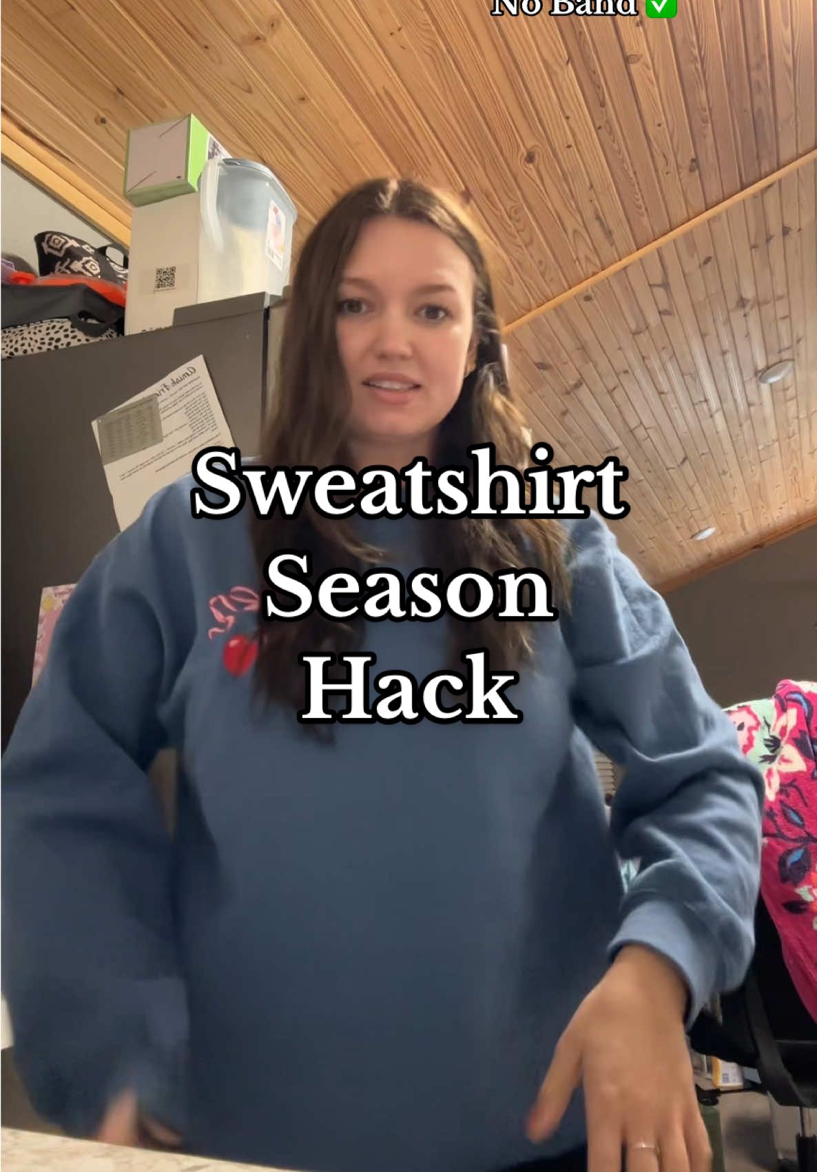 Im telling you. Life changing. 😂 #diyhack #sweatshirtseason #sweatshirts #psa #littlehack 