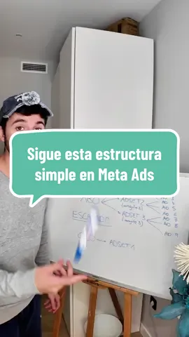 Si no sabes que estructura seguir en Meta Ads, este es el único vídeo que necesitas memorizar. Pásaselo a ese amigo que solo pierde dinero con meta ads. #metads #facebookads #andromeda 