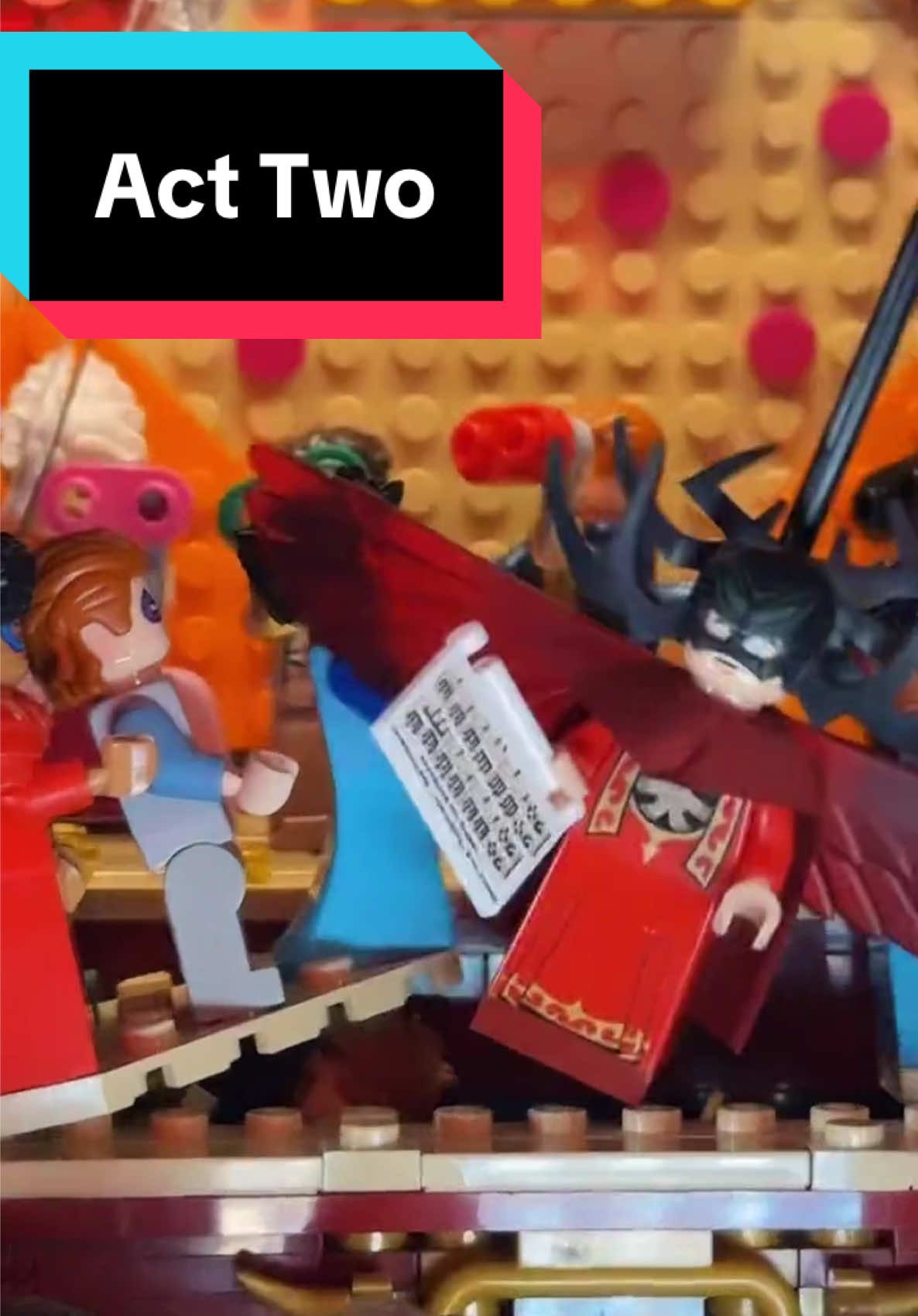 LEGO Phantom of the Opera — Act Two 🎭👻 Here’s the full cut from the debut performance of LEGO Phantom of the Opera, which I live-streamed Friday night on #TikTokLIVE. This shortened, minifigure-scale version of the show uses edited audio from ‘The Phantom of the Opera at the Royal Albert Hall’ and ‘LEGO Star Wars: The Complete Saga.’ 🎮 This show has been a passion project for me and, despite a few opening night hiccups, I’m very proud of how it turned out. I can’t wait to do Phantom (and other musicals?) again.  🎭 Lmk in the comments what musicals I should recreate next, and be sure to follow so you don’t miss the next live performance of LEGO Phantom! 👻🎵🎶 #livehighlights #lego #phantomoftheopera #broadway 