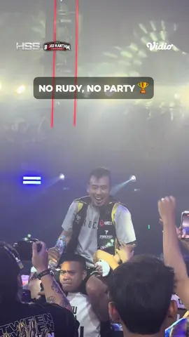 RUDY GOLDEN BOY THE CHAMPION 🏆🥊 CEO Baku Hantam menjadi pemenang di HSS series 6. Selamat, Rudy 🎉