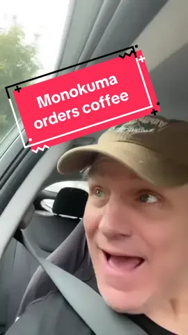 Coffee time. 😆 #voiceactor #monokuma #akutagawa #danganronpa #foryoupage 