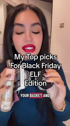 @e.l.f. Cosmetics UK my top picks for the ELF black friday sale! #elf #elfcosmetics #blackfridaydeals #tiktokmademebuyit #blackfriday 
