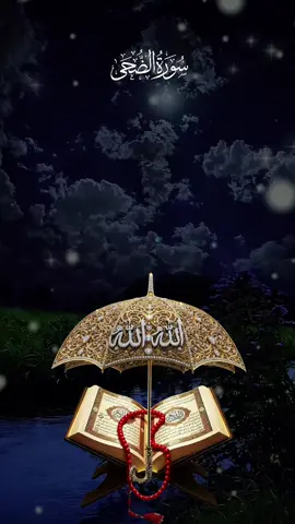 #والضحى_والليل_اذا_سجى #قران_كريم 