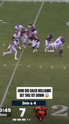 #calebwilliams magic 🪄 #nfl #chicagobears