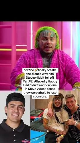 6ix9ine breaks silence about his fell off with Stevewilldoit #6ix9ine #tekashi69 #vladtv #stevewilldoit #fyp @6ix9ine @VladTV 