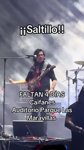 #caifanes en #saltillo este próximo 14 de noviembre 2025 en el auditorio parque las maravillas.  Últimos boletos disponibles en arema.mx