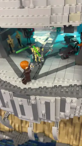 Incredible Clone Wars build by Mark Michael at Tucson Brick Convention! #lego #bricksvilleokc #bricksvilleedmond #starwars #legostarwars 