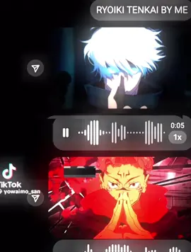 Ryoiki Tenkai 🔥 #sukuna #jjk #ryoikitenkai #domainexpansion #edit 