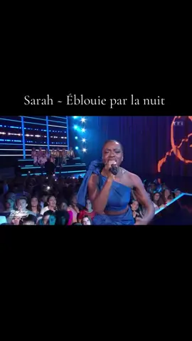 Extrait du prime 4  Sarah qui interprète sa chanson de nommée ~ Éblouie par la nuit @ITSAAN si fière #staracademy TOUT LES DROITS RÉSERVÉS À TF1+