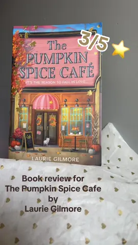 This books gives all the autumn and Gilmore girls vibes 🍂 this was an easy palette cleanse for me inbetween my thriller books. It’s a cute story that follows the new cafe owner and the local farmer. It could have been rated higher for me but I don’t always love the insta romance and the third act breakup that alot of romance authors seem to love. Overall it did what I needed it to do for me. I’m still interested to continue the series and see who else gets to fall in love in Dream Harbor ✨ #pumpkinspicecafe #romancebooks #romancebooktok #BookTok #cozyreading 