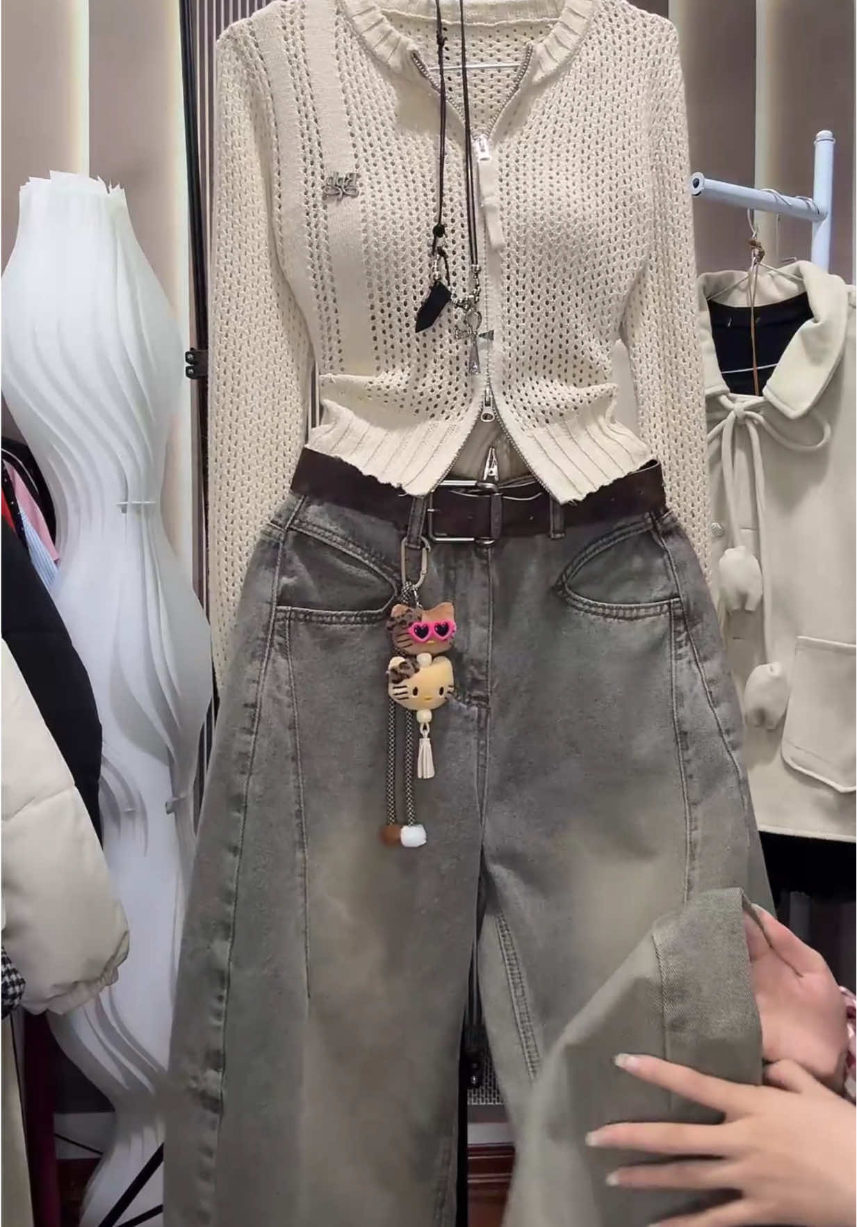 #livehighlights #tiktoklive quần jean nữ đẹp #xh #yfp #OOTD 