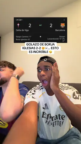 GOLAZO DE BORJA IGLESIAS 2-2 🤯☠️ ESTO ES INCREÍBLE🤣