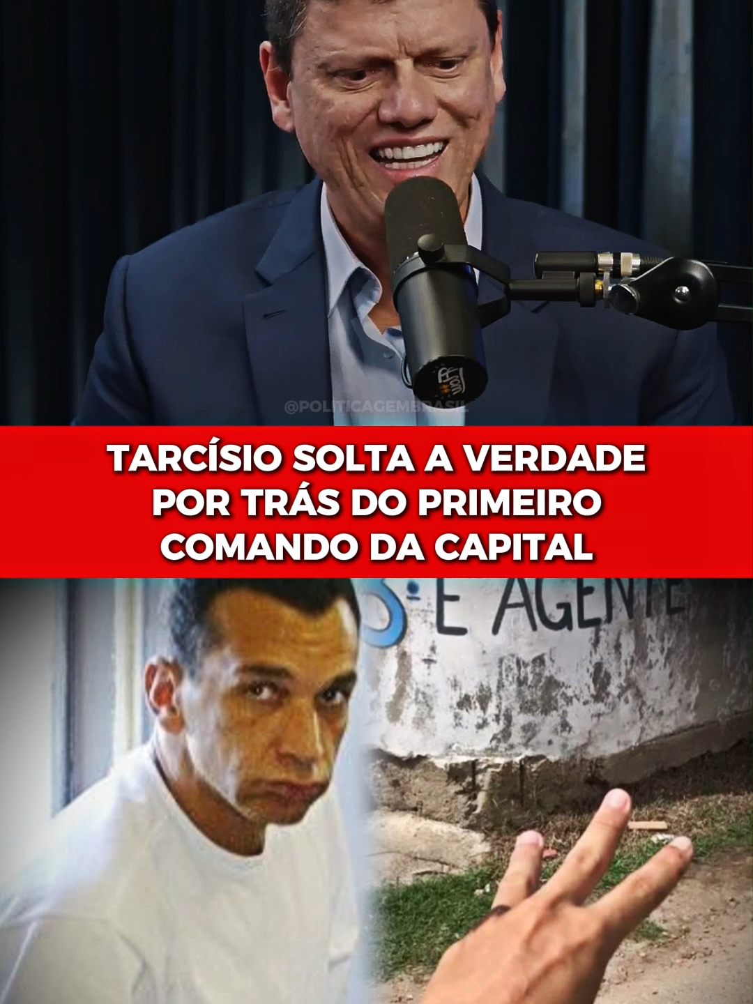 Tarcísio solta a VERDADE por trás do PRIMEIRO COMANDO DA CAPITAL! @tarcisiogdf #tarcisiodefreitas #tarcisiodfsp #tarcisiocortes #polemica #politica #pcc