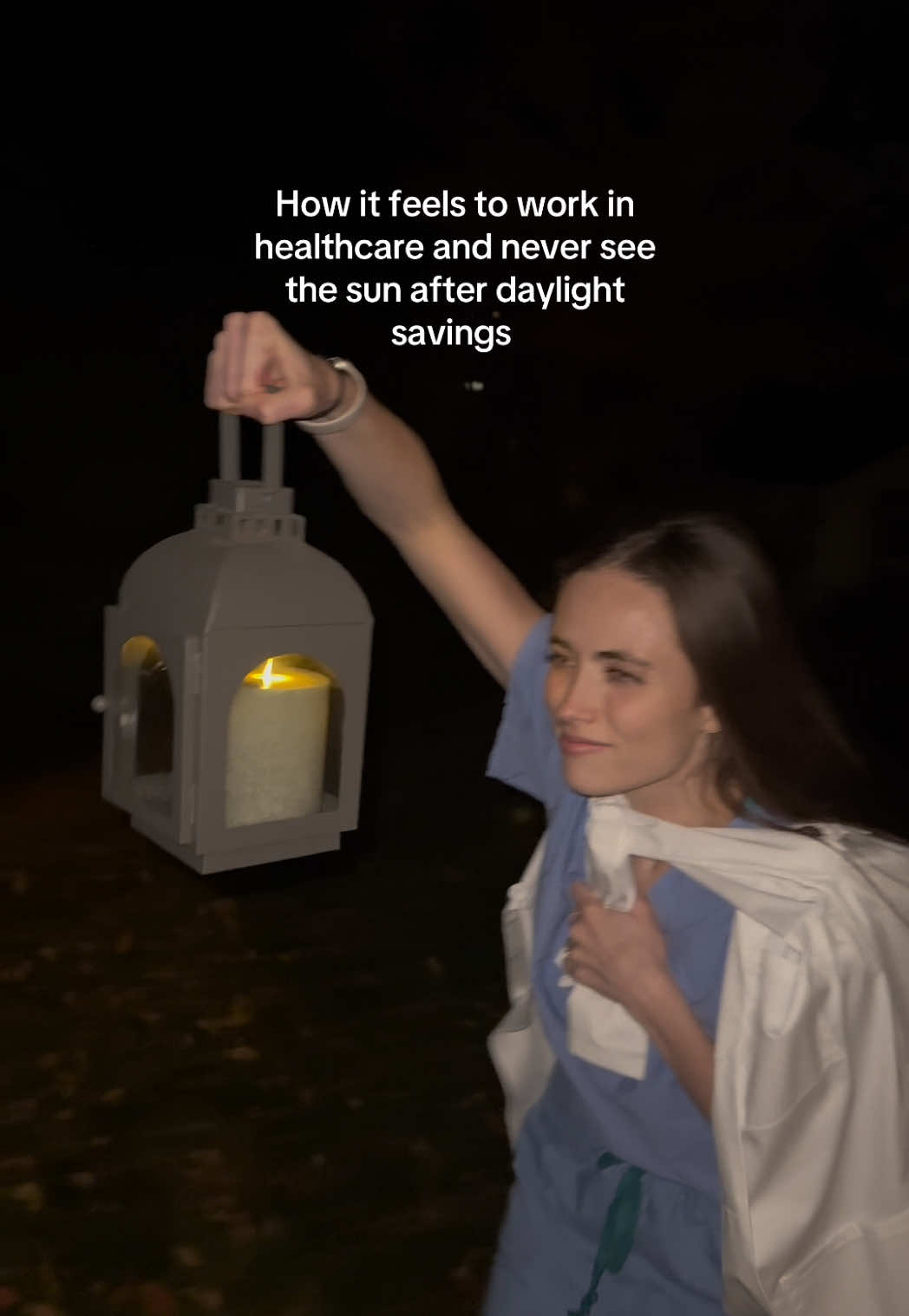 But actually why does the sun set so soon?? #fyp #relatable #healthcare #medtok #daylightsavings 