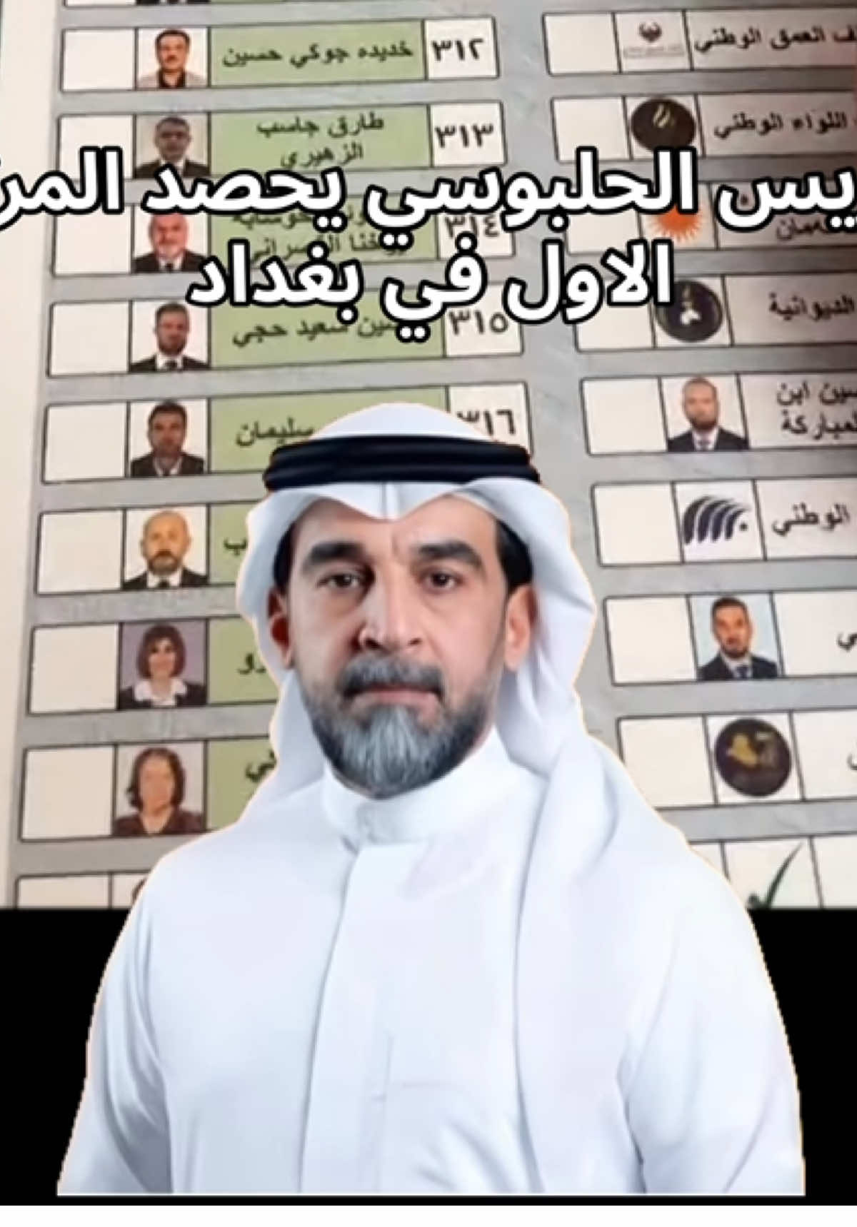 الحلبوسي يتصدر بالمركز الاول في بغداد #الرئيس_محمد_الحلبوسي #حزب_تقدم_برعاية_السيد_محمد_الحلبوسي #الحلبوسي_رجل_الدولة #بغداد #foryou 