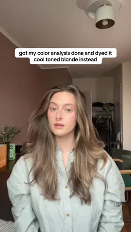 I also got diagnosed with OCD and did five years of exposure therapy! helped with the glow up. #softsummer #coloranalysis #cooltonedhair 