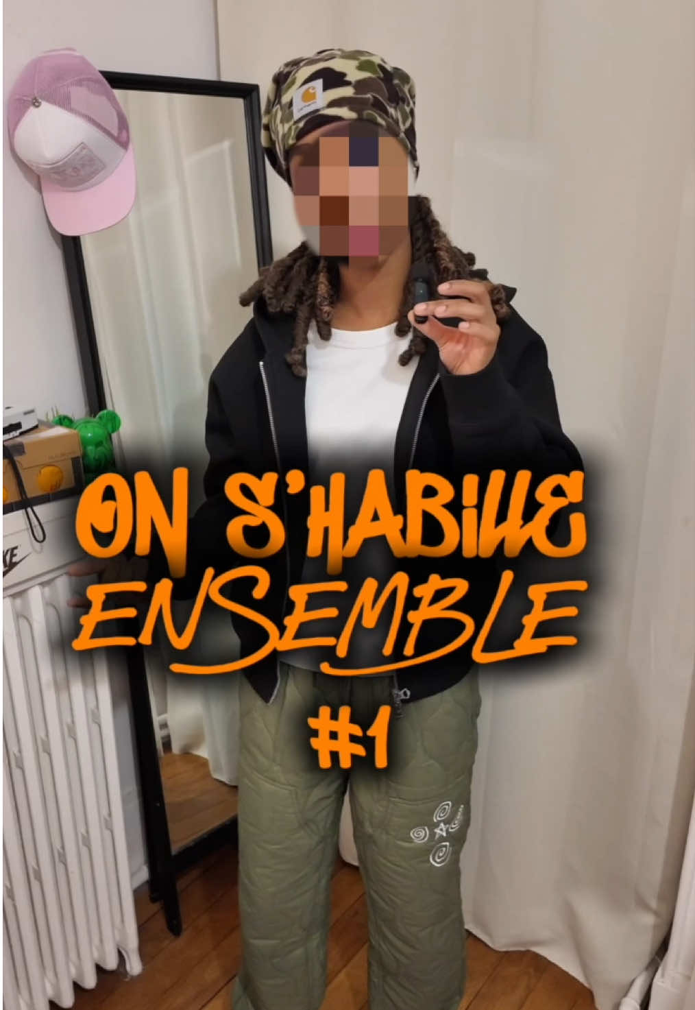 on s’habille ensemble ep.1 #pourtoi #streetwear #fyp #grwm 
