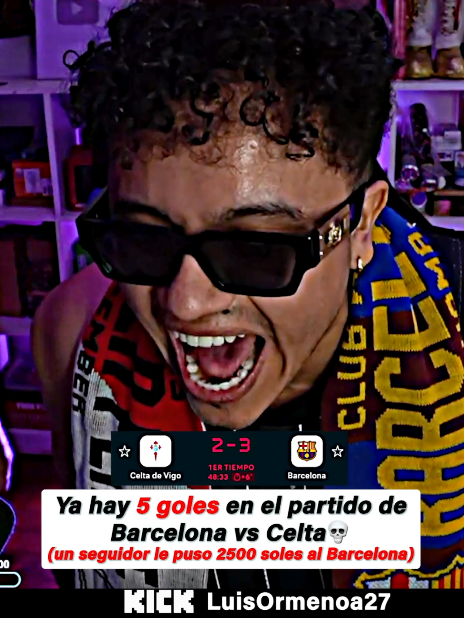 Saldrán más goles? 🗿 #Futbol #Barcelona #Celta #gol #FcBarcelona #Yamal #LaLiga #fijas #LuisOrmeño #kick #parati #fyp