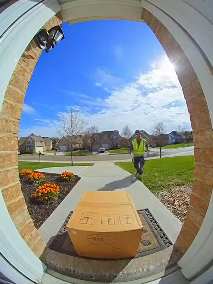 pirate porch karma: pickup getaway goes splat #PiratePorch #PackageThief #DoorbellCam #SecurityCam #DrivewayCam #YellowPaint #PaintExplosion #PickupTruck #ComedyShorts #Bleeped