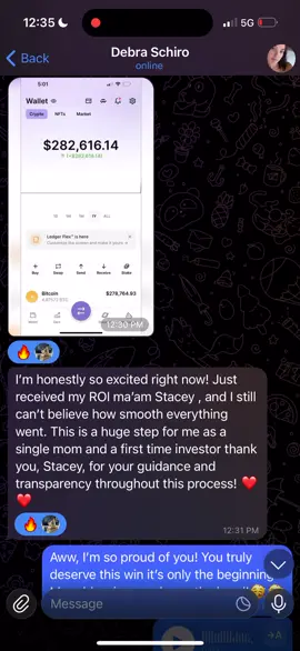 @Debra E. Schiro  trusted the process, followed the plan, and secured her ROI! 💪✨ Congratulations to my incredible client 🍾