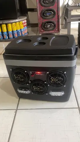 Caixa térmica com som e leds #caixatermicacomsom #fyp #som #brasil🇧🇷 #fypシ 