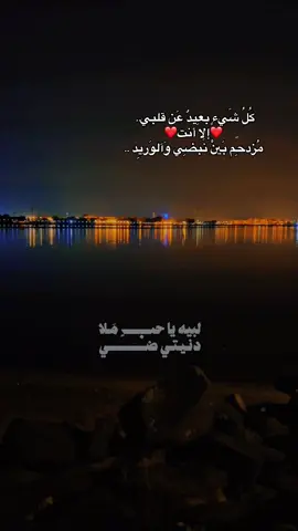 ❤️إلا أنت❤️ ‏ مُزدحِم بَينْ نَبضِي وَ آلوَريِد ..#creatorsearchinsights ❤️🥰 #CapCut 