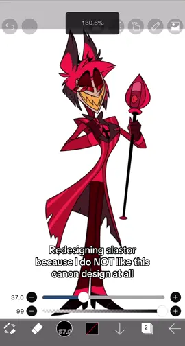 This was really fun because I HAD to give him justice, not because I like him but because I love the concept of a deer like radio demon in hell. Ohhh the 19s vibes 🤤🤤 #hazbinhotel #alastor #alastorhazbinhotel #redesign #hazbinhotelredesign @Jay / Rocky @Sam 