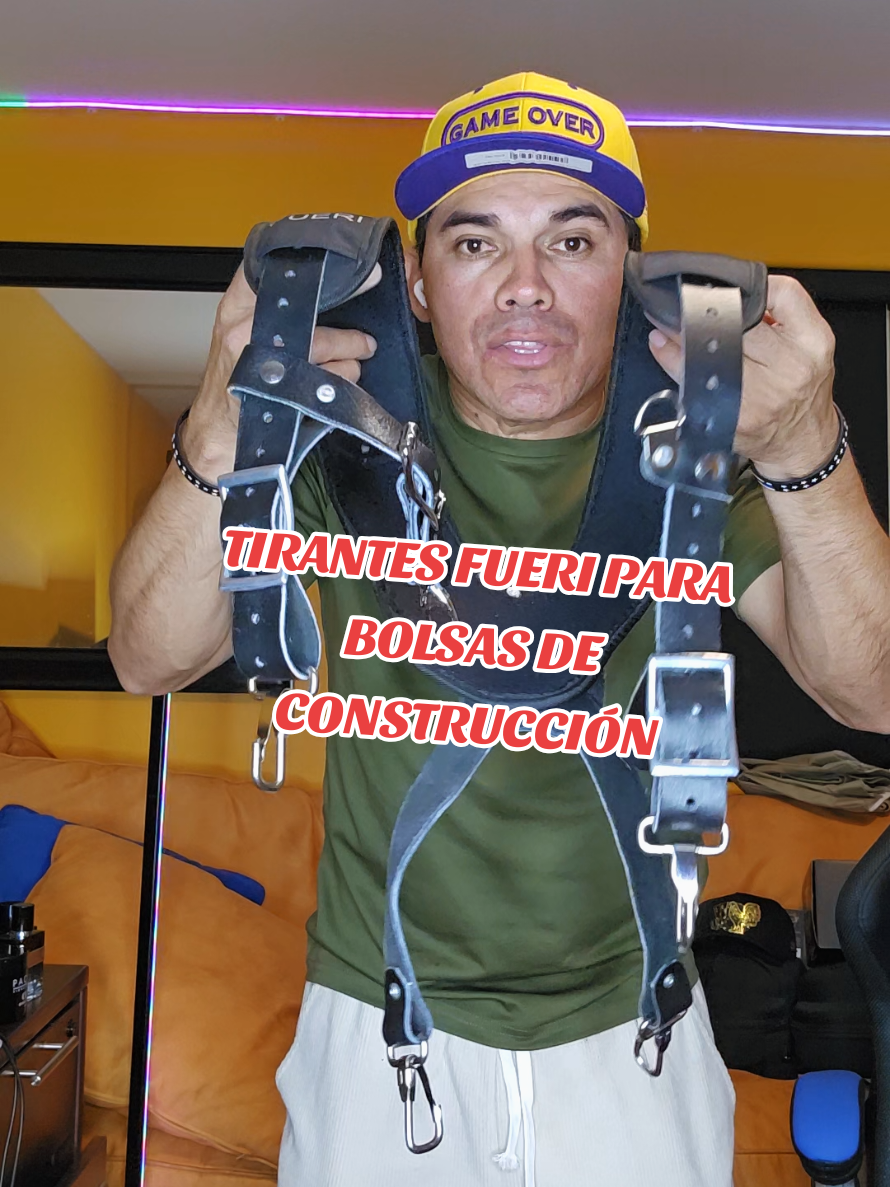 TIRANTES PARA BOLSAS DE CONSTRUCCIÓN ESTAN DISPONIBLES AHORA EN EL CARRITO NARANJA! #suspenders #tirantes #tools #toolspaunch #bolsas 