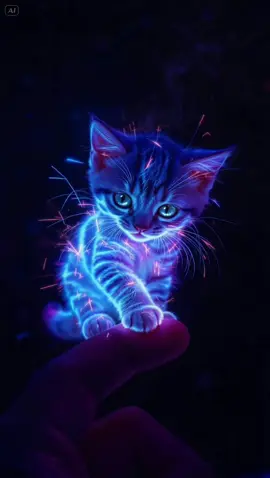 Live Wallpaper 4K - Anime Mini Electric Kitten #livewallpaper #wallpaper #dreamina #dreaminaai @dreamina_ai 