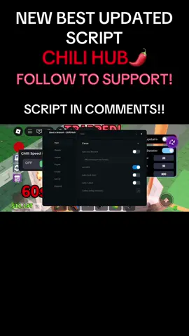 BEST SAB SCRIPT (Chili Hub) #stealabrainrot #sab #SCRIPTS #krnl #sammy  CHILI HUB SCRIPT SAB