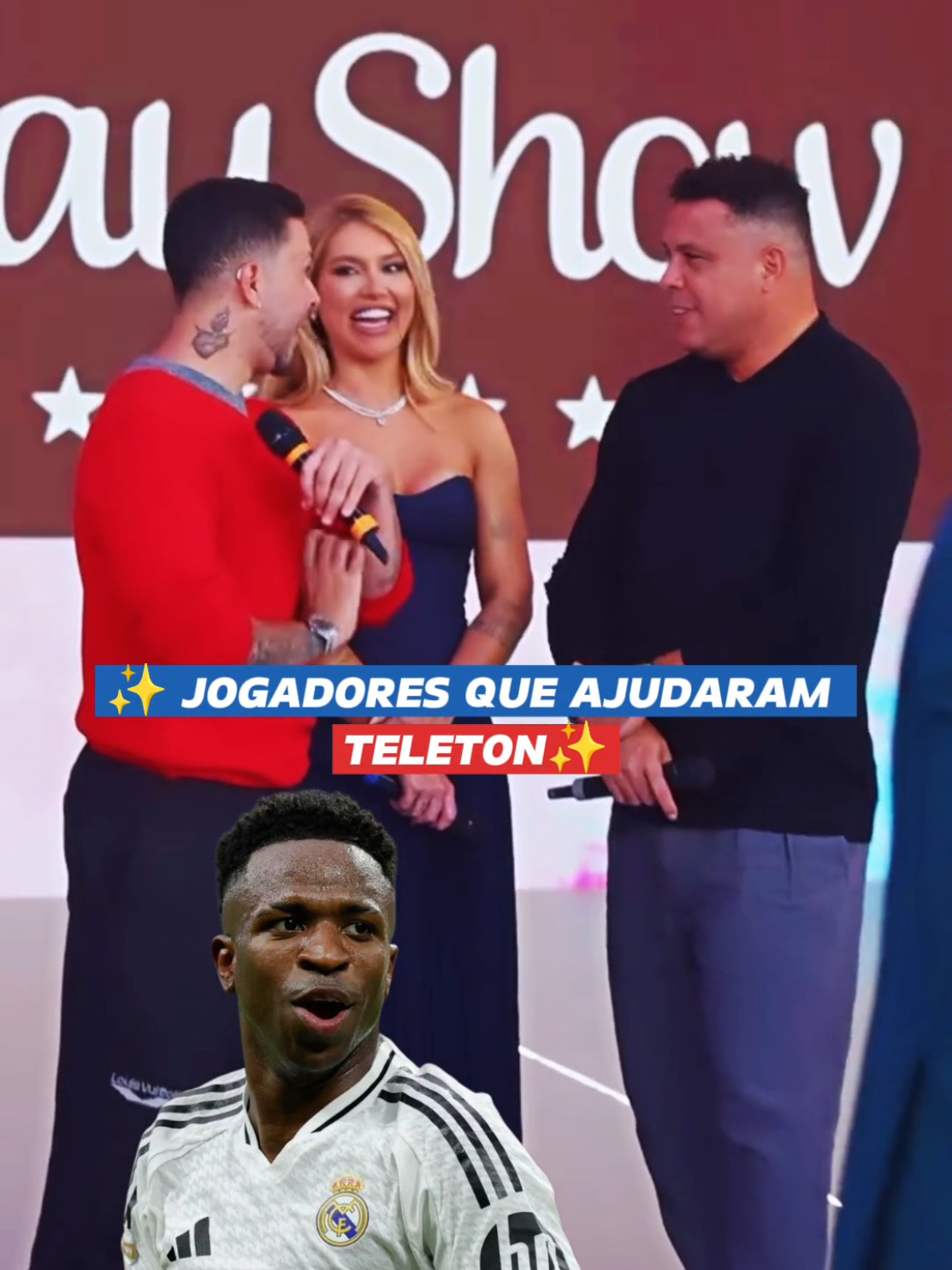Jogadores que ajudaram no Teleton 2025 ✨ #futebolbrasileiro #vinijr #virginia #teleton 