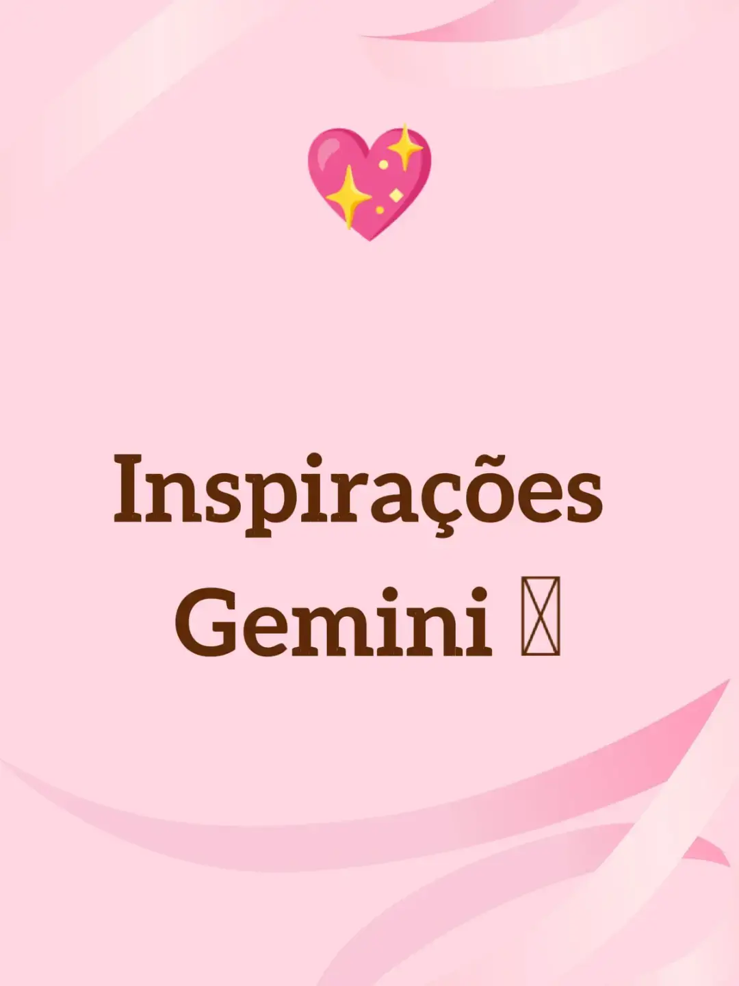 #gemini #inspirações