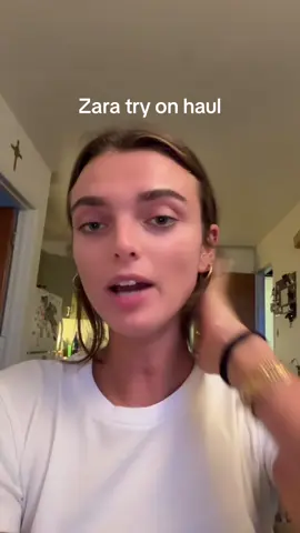 Halter top is my fav #fallfashion #tryonhaul #zara #zarahaul #styleinspo 