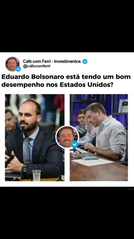 Desde julho de 2025 o deputado federal do Brasil Eduardo Bolsonaro está atuando nos Estados Unidos,e surge a seguinte questão, o trabalho ele está fazendo fora do Brasil está certo?Deixe nos comentários a opinião de vocês @Café com Ferri | Podcast @Café com Ferri  #clipfyferri #clipfy #cafécomferri #clipfyleague #politica 