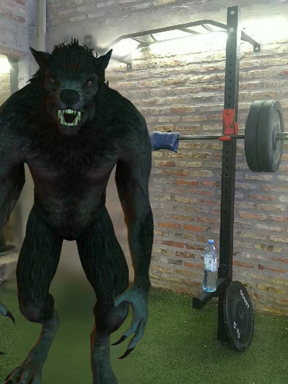 pq no me avisó 😭 #gym #hombrelobo 