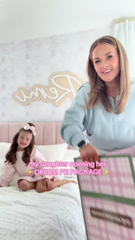 Wow!!! THANK YOU @barbie + @mattel!!!🥹 Literally a dream come true for her 💕 She’s been playing with everything non stop 😂  #barbie #gifted #barbieobsessed #barbielover #barbietiktok 