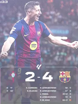 FT Barca vs Celta, Visca Barca 🔥🔥💙❤️💙❤️#CapCut #barcalona #barcelona #viscabarca🔴🔵 #lewandowski 