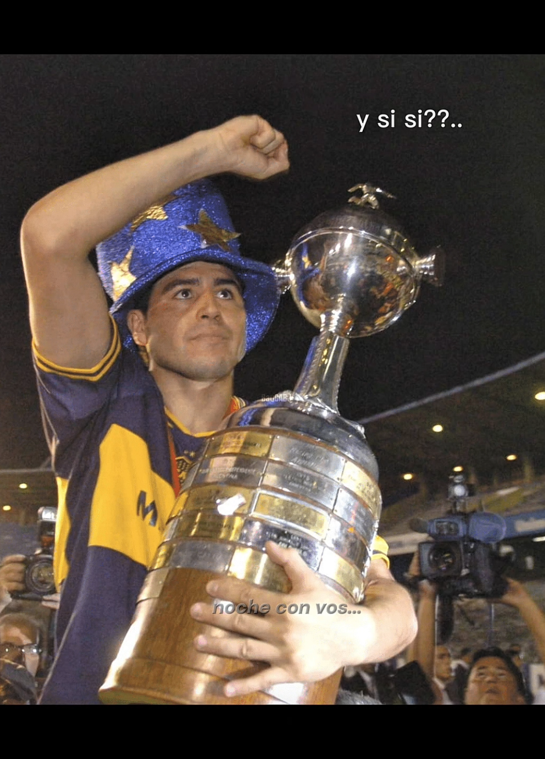 y si se nos da? #boca #bocajuniors #libertadores #miguelangelrusso #zeballos 